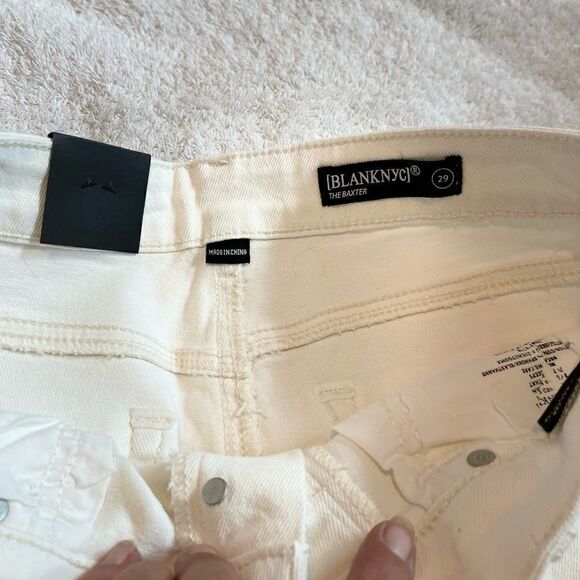 BLANKNYC The Baxter Ribcage Straight Leg Denim Jean Pants.Size 29 - Picture 8 of 16